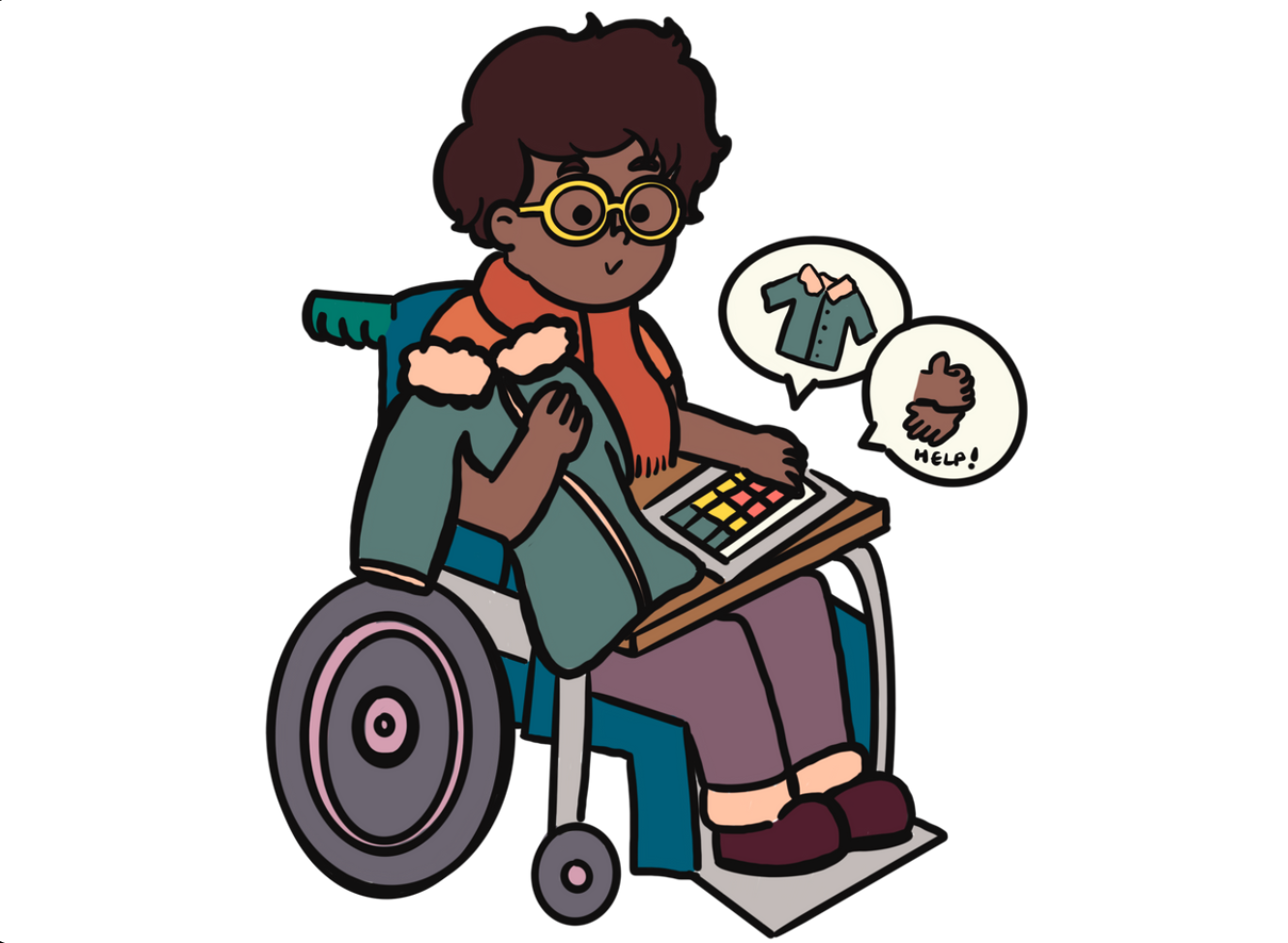 Peoplpe using AAC